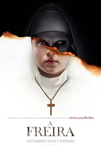 Pôster do filme A Freira, disponível no Maranet Play