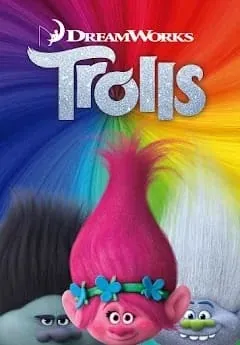 Pôster do filme Trolls, disponível no Maranet Play