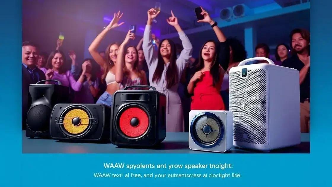 Caixas de Som WAAW: 7 Modelos Fantásticos para Você!