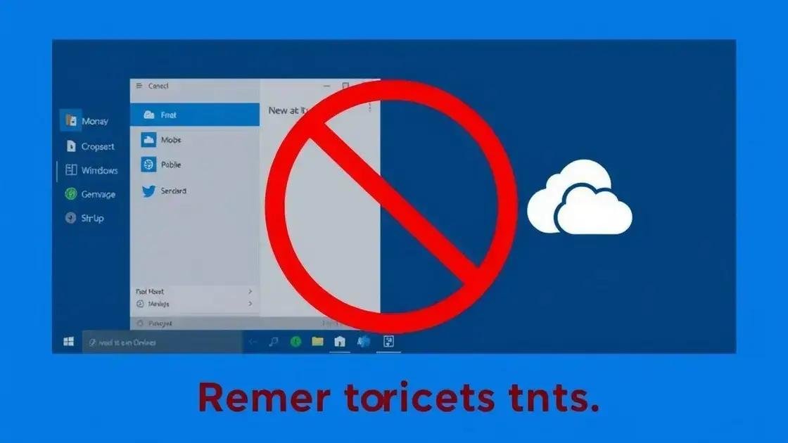 Desinstalar OneDrive: Passo a Passo que Você Precisa Saber