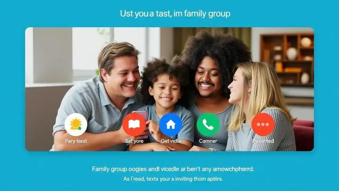 Grupo Familiar: Como Criar e Gerenciar Em 5 Passos Simples