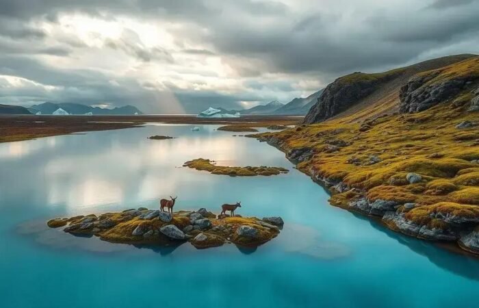 Lagos Marrons na Groenlândia: O Impacto da Mudança Climática