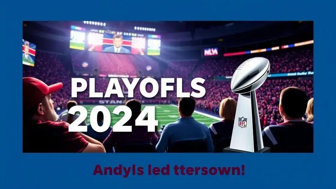 NFL Playoffs 2024: Onde Assistir e Não Perder Nenhum Jogo