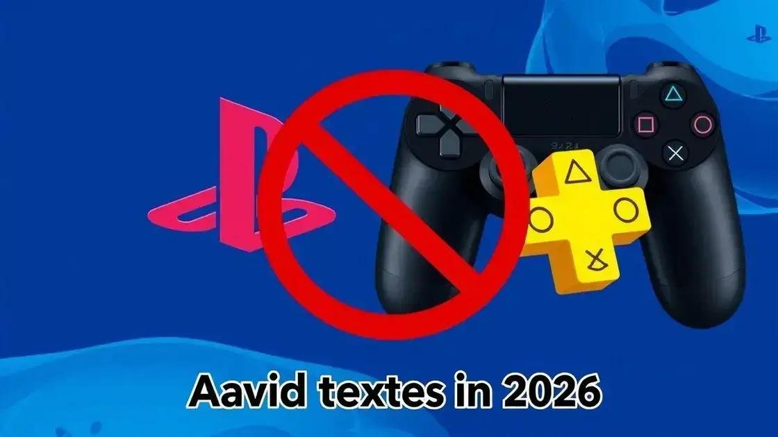 PS Plus: Fim do PlayStation 4 em 2026 - O que Esperar?
