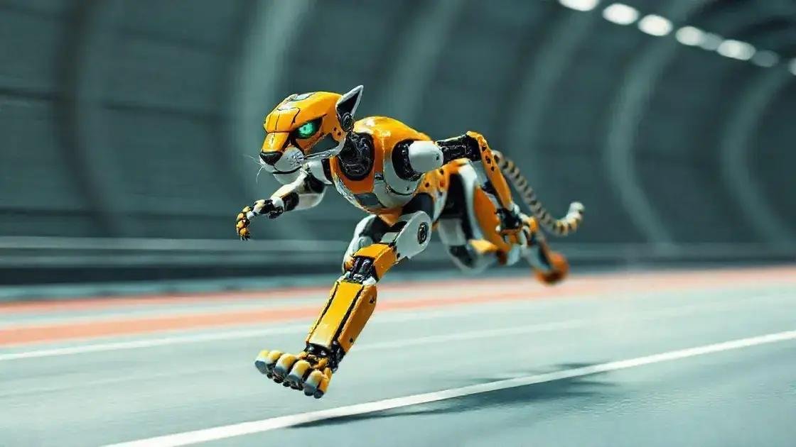 Robô Veloz Faz 100 Metros em Menos de 10 Segundos!