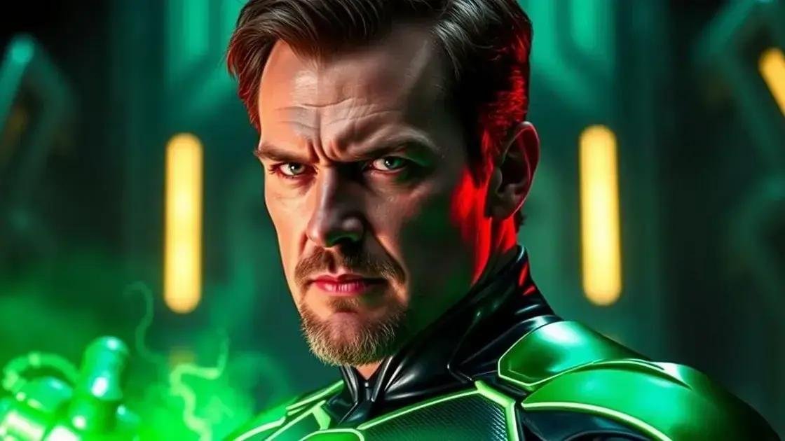 Série Lanternas Verdes: Ulrich Thomsen como Sinestro