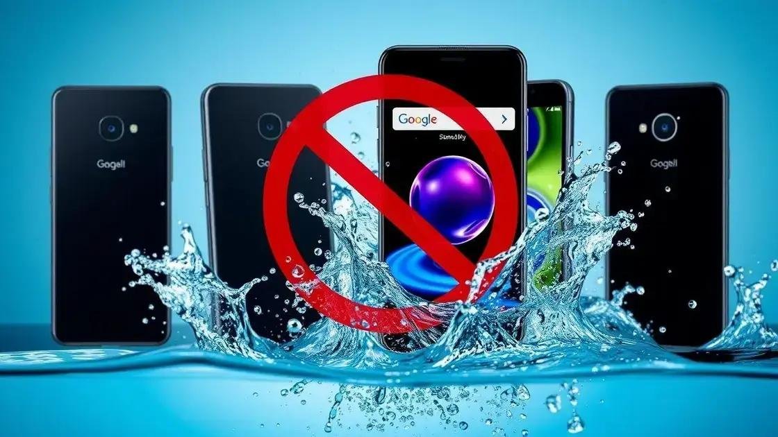 5 Celulares IP68 Impermeáveis Que Você Deve Conhecer