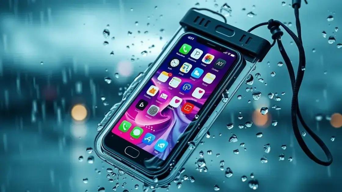 6 Dicas Práticas Para Proteger Seu Celular da Chuva