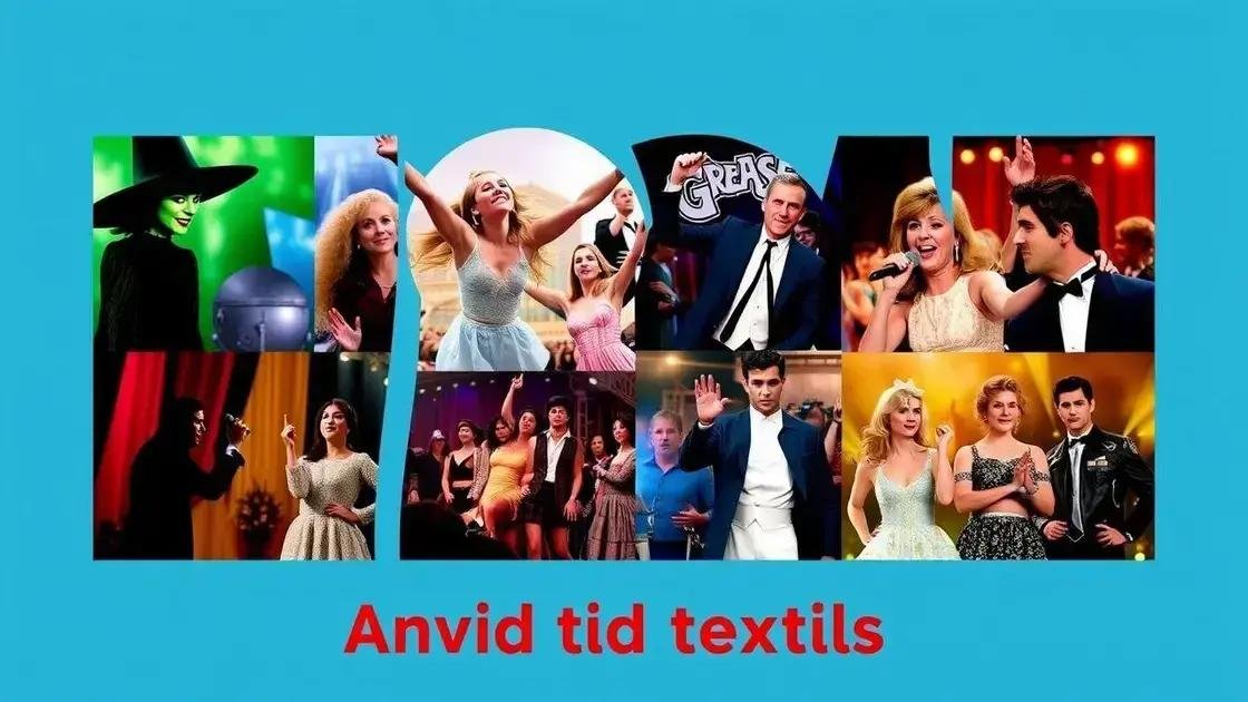 8 Musicais da Broadway que Viraram Filmes Imperdíveis