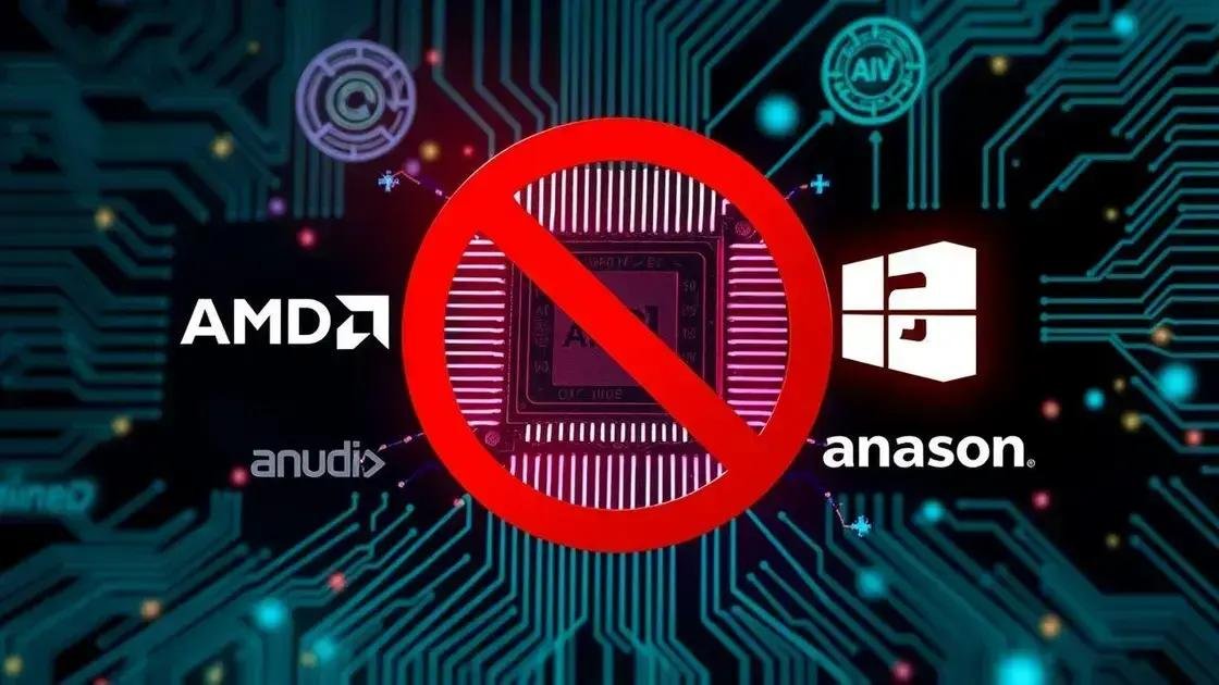 Chips de IA: AMD em Dilema com Rivalidade Crescente