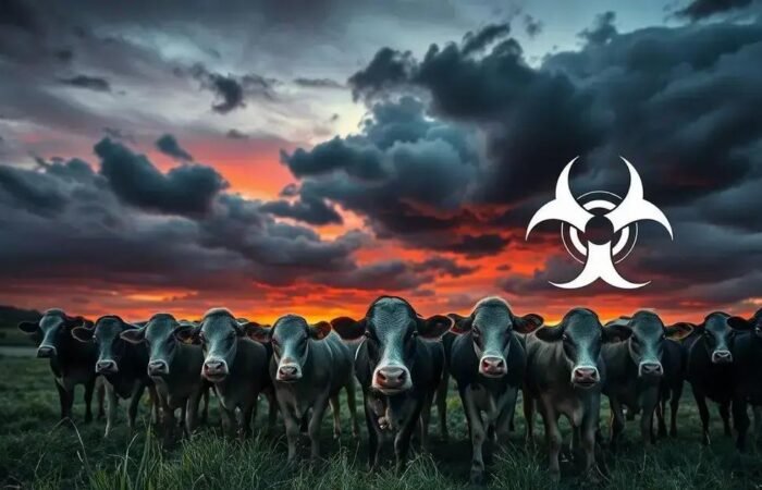 Gripe Aviária e Vacas: Nova Variante H5N1 Revelada nos EUA!